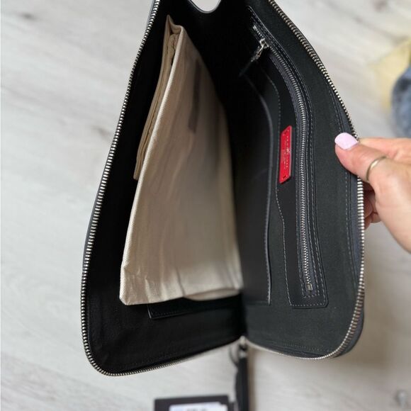 Valentino VLTN‎ Document Holder Black/Muti Color Nwt - Picture 14 of 14